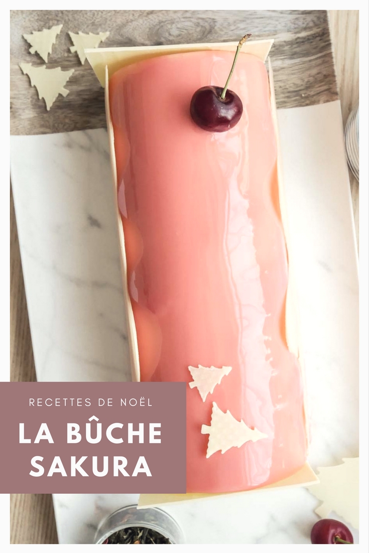 buche sakura sebastien bouillet noel