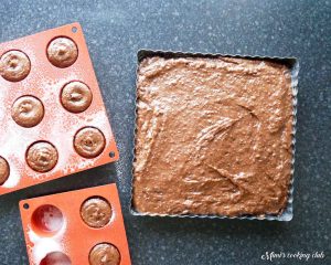 brownie a l'avocat gluten free