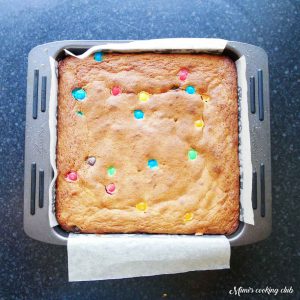 blondies à la banane