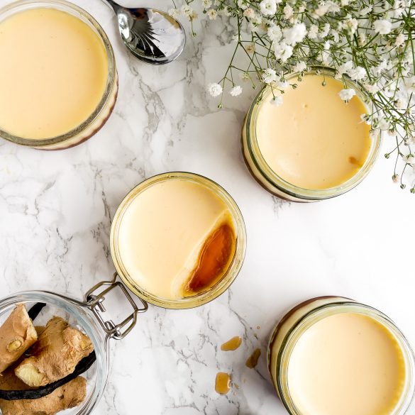 crème caramel au gingembre d'ottolenghi