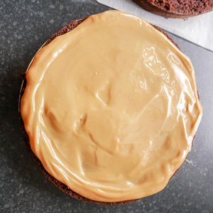 gateau chocolat dulce de leche