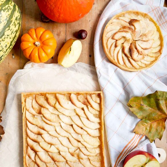 tarte rustique aux pommes