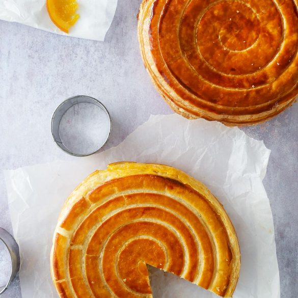 galette des rois orange tourbillon